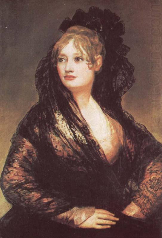 Dona isabel cobos de porcel, Francisco Goya